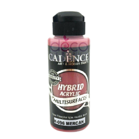 Χρώμα υβριδικό ακρυλικό 120ml CADENCE \"anthrachite black\" H-091