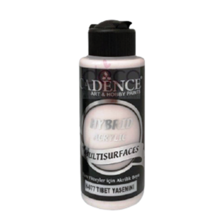 Χρώμα υβριδικό ακρυλικό 120ml CADENCE \"anthrachite black\" H-091