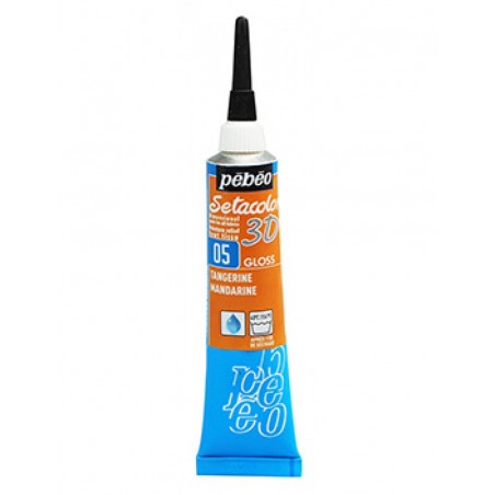 Περίγραμμα setacolor 3D PEBEO 20ml mandarine 557005