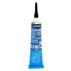 Περίγραμμα setacolor 3D PEBEO 20ml ocean blue 557614 2