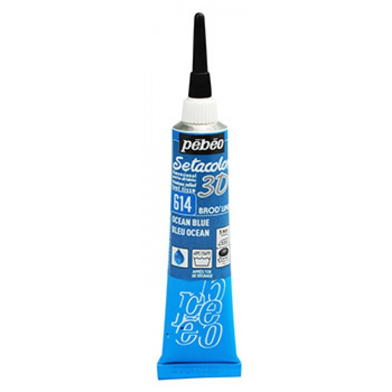 Περίγραμμα setacolor 3D PEBEO 20ml ocean blue 557614