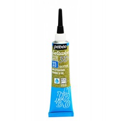 Περίγραμμα setacolor 3D PEBEO 20ml χρυσό glitter 557033 2