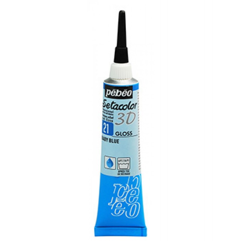 Περίγραμμα setacolor 3D PEBEO 20ml baby blue 557021