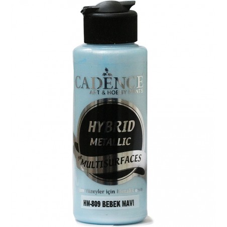 Χρώμα υβριδικό μεταλλικό 120ml CADENCE \"dark gold\" HM-813