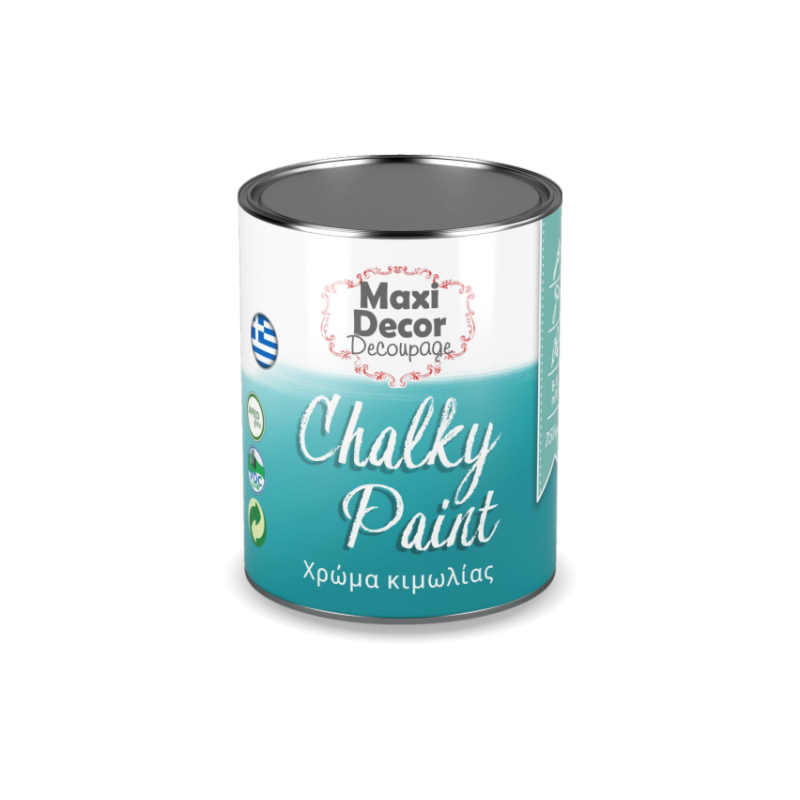 Χρώμα Κιμωλίας (Chalk paint ) Maxi Decor (ΜΠΟΡΝΤΟ) 750ml CHP-525