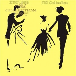 Στένσιλ  ITD 16 x 16 ITDST0098