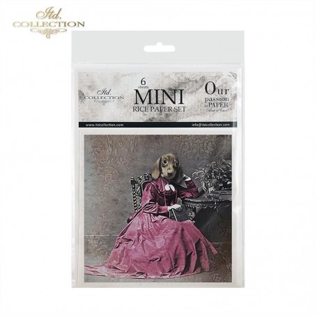 Ριζόχαρτο decoupage ITD 21x30 R0628