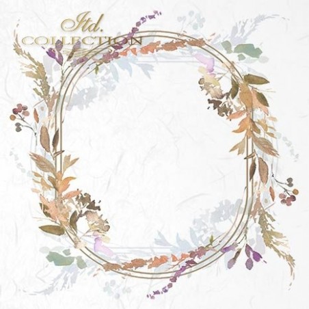 Ριζόχαρτο decoupage ITD 21x30 R0628