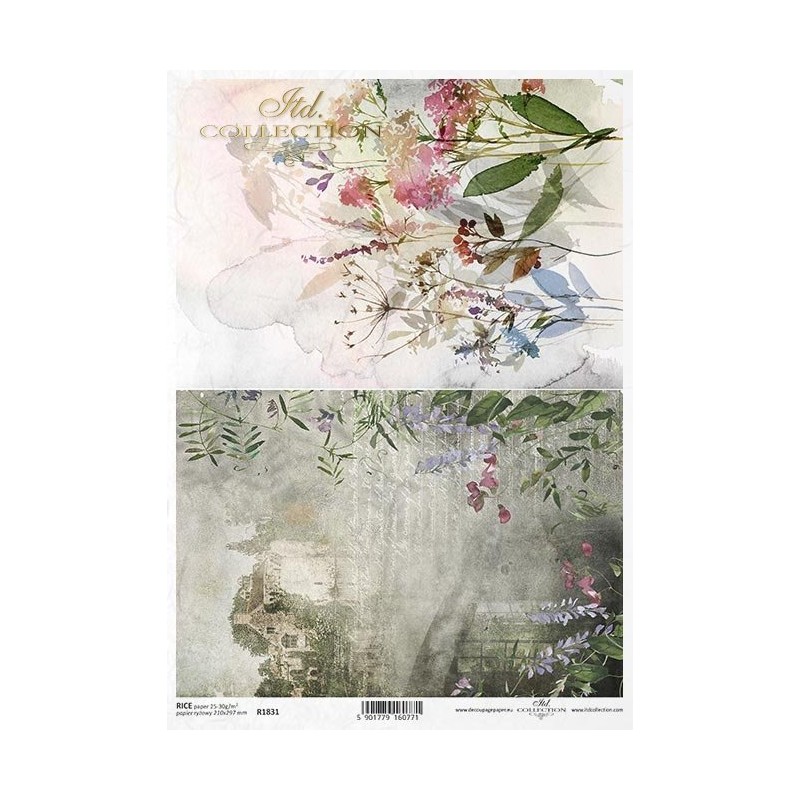 Ριζόχαρτο decoupage ITD 21x30 R1198