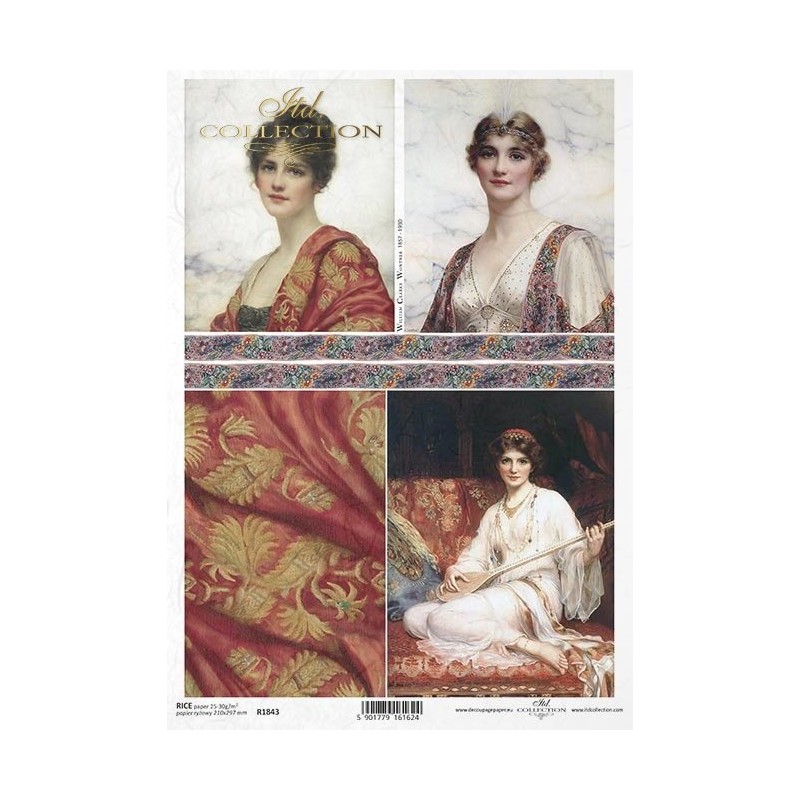 Ριζόχαρτο decoupage ITD 21x30 R1198