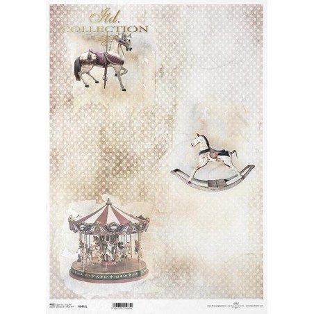 Ριζόχαρτο decoupage ITD 29,5 X 42 R0095L