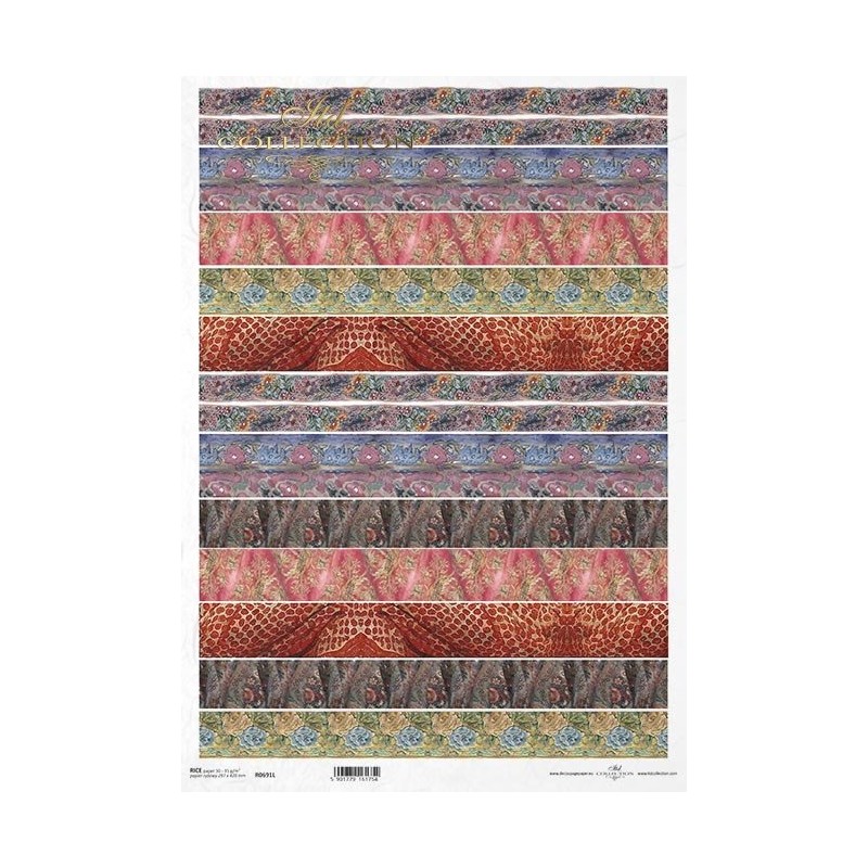 Ριζόχαρτο decoupage ITD 29,5 X 42 R0095L