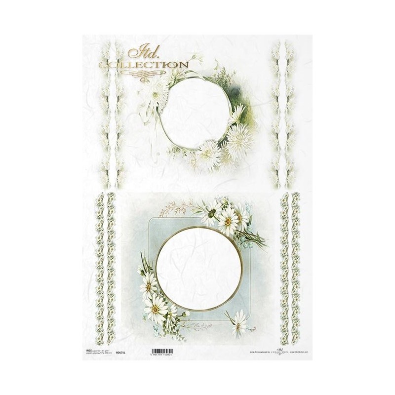 Ριζόχαρτο decoupage ITD 29,5 X 42 R0095L