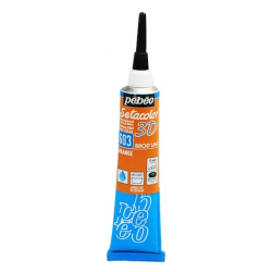 Περίγραμμα setacolor 3D PEBEO 20ml  orange 557603
