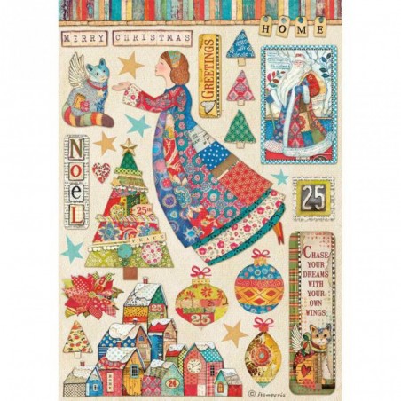 Ριζόχαρτο decoupage Stamperia 21x30 DFSA4486