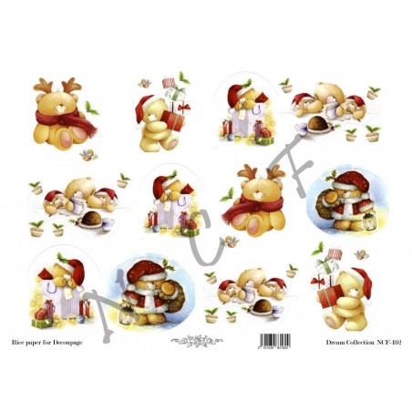 Ριζόχαρτο Decoupage  Artistic Design A3 MR-498