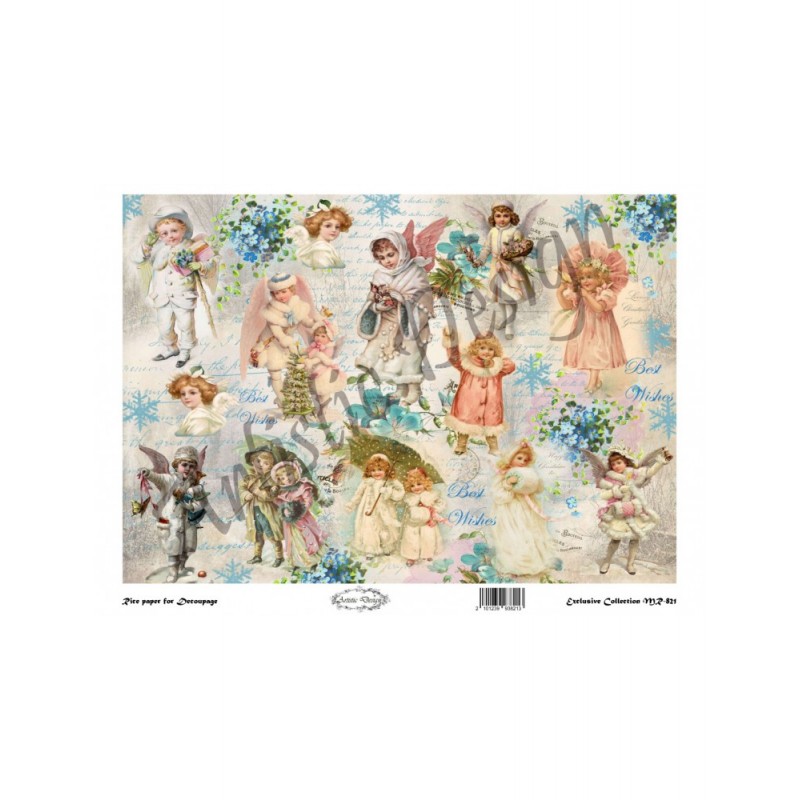 Ριζόχαρτο Decoupage  Artistic Design A3 MR-498