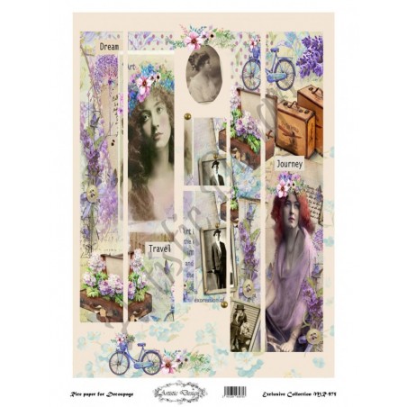 Ριζόχαρτο Decoupage  Artistic Design A3 MR-498