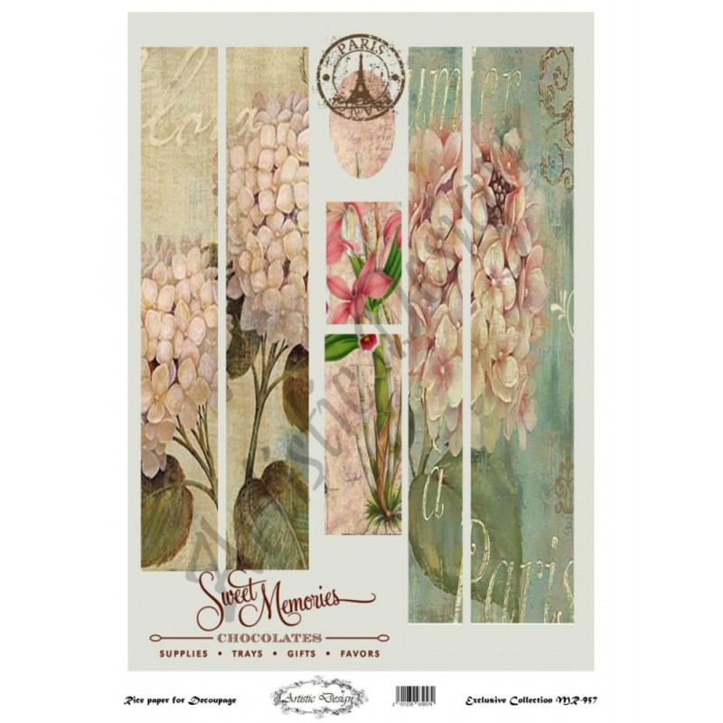 Ριζόχαρτο Decoupage  Artistic Design A3 MR-498
