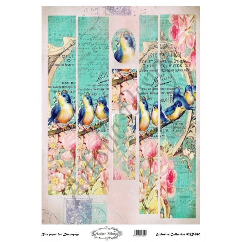 Ριζόχαρτο Decoupage  Artistic Design A3 MR-498