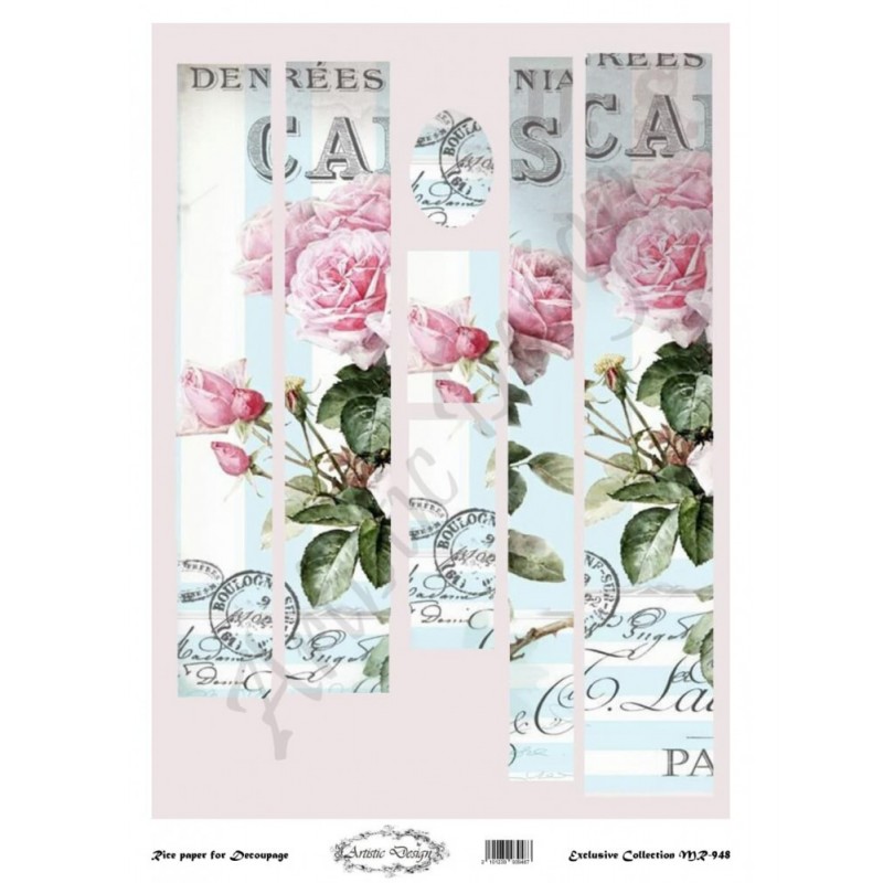 Ριζόχαρτο Decoupage  Artistic Design A3 MR-498