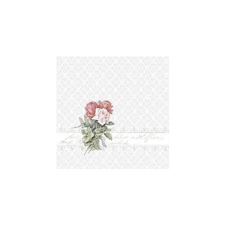 Χαρτοπετσέτα για decoupage 33X33 SAGEN 80079