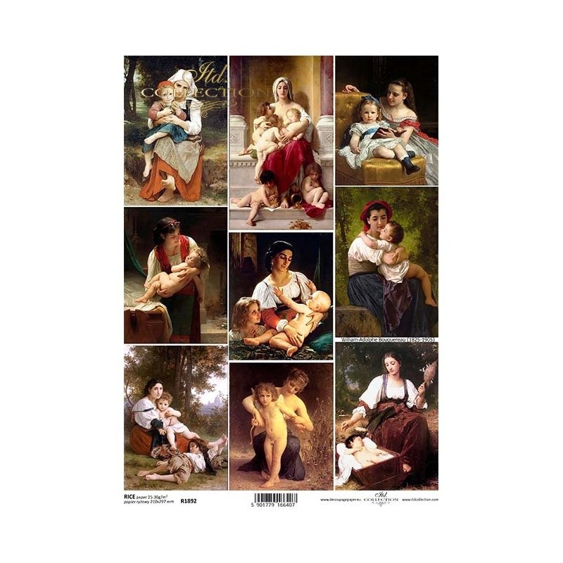 Ριζόχαρτο decoupage ITD 21x30 R1198