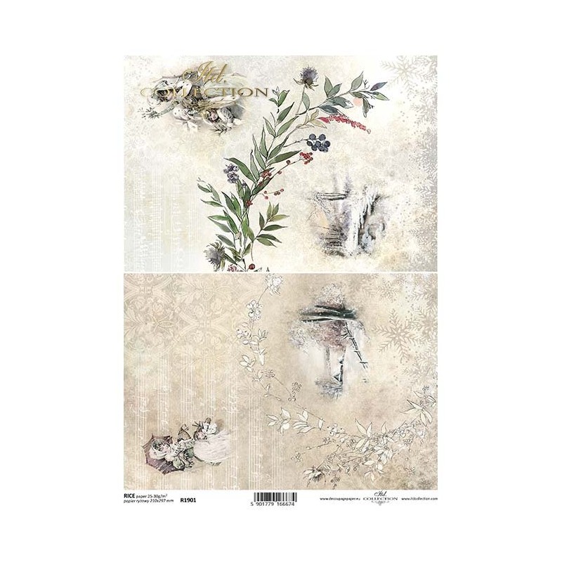 Ριζόχαρτο decoupage ITD 21x30 R1198