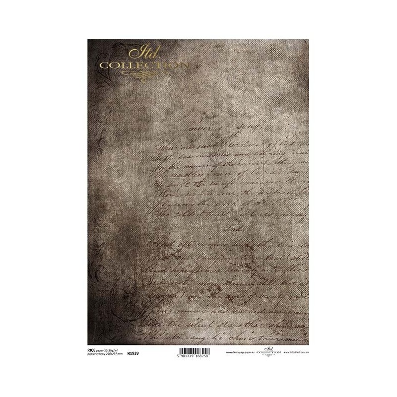 Ριζόχαρτο decoupage ITD 21x30 R1198