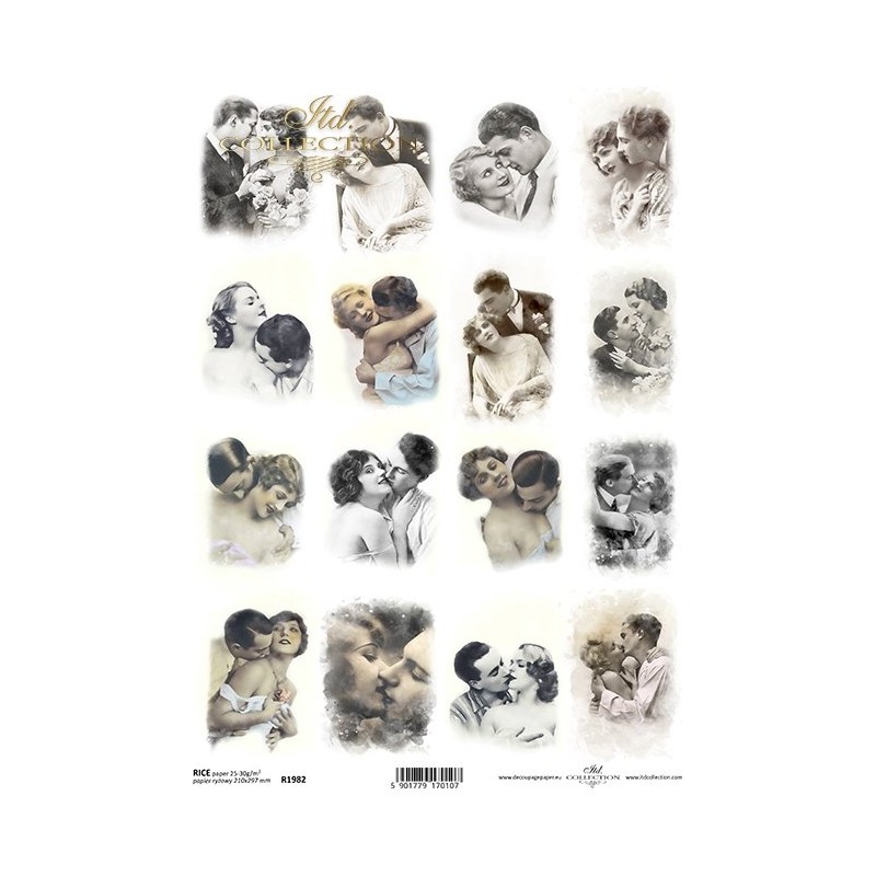 Ριζόχαρτο decoupage ITD 21x30 R1198