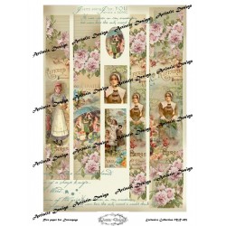 Ριζόχαρτο Decoupage  Artistic Design A3 MR-493