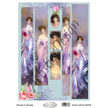 Ριζόχαρτο Decoupage  Artistic Design A3 MR-681