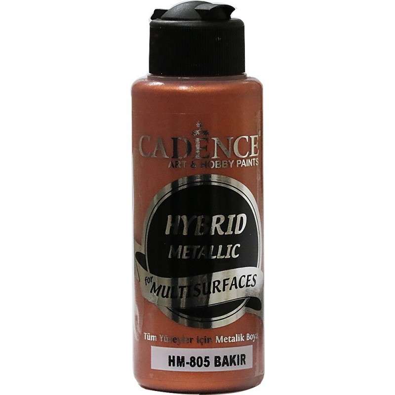 Χρώμα υβριδικό μεταλλικό 120ml CADENCE \"gold \" HM-800