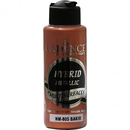 Χρώμα υβριδικό μεταλλικό 120ml CADENCE \"gold \" HM-800