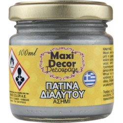 Πατίνα διαλυτού χρυσή 100 ml Maxi Decor