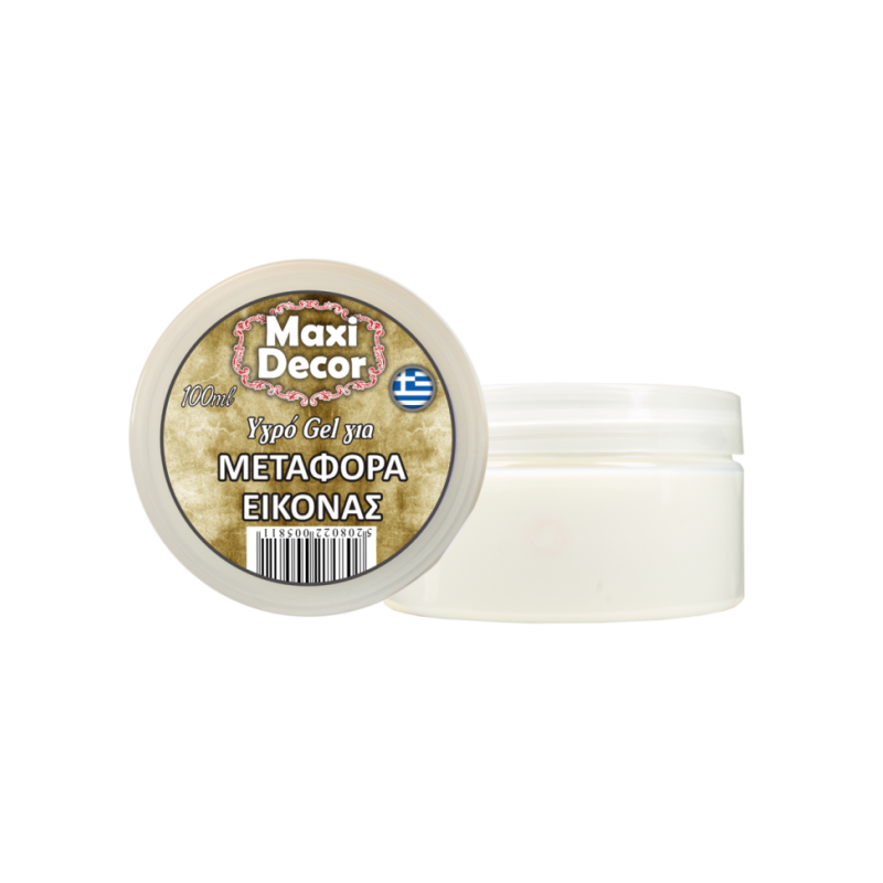 Υγρό gel για μεταφορά εικόνας 100ml MAXI DECOR 430000124