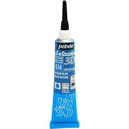 Περίγραμμα setacolor 3D PEBEO 20ml ocean blue 557614