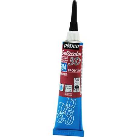 Περίγραμμα setacolor 3D PEBEO 20ml fuchsia  557604