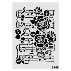 Στένσιλ DECO-STAR 25X35 S115