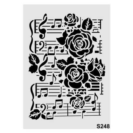 Στένσιλ DECO-STAR 25X35 S115