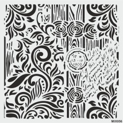 Στένσιλ DECO-STAR 40X40 HD016B