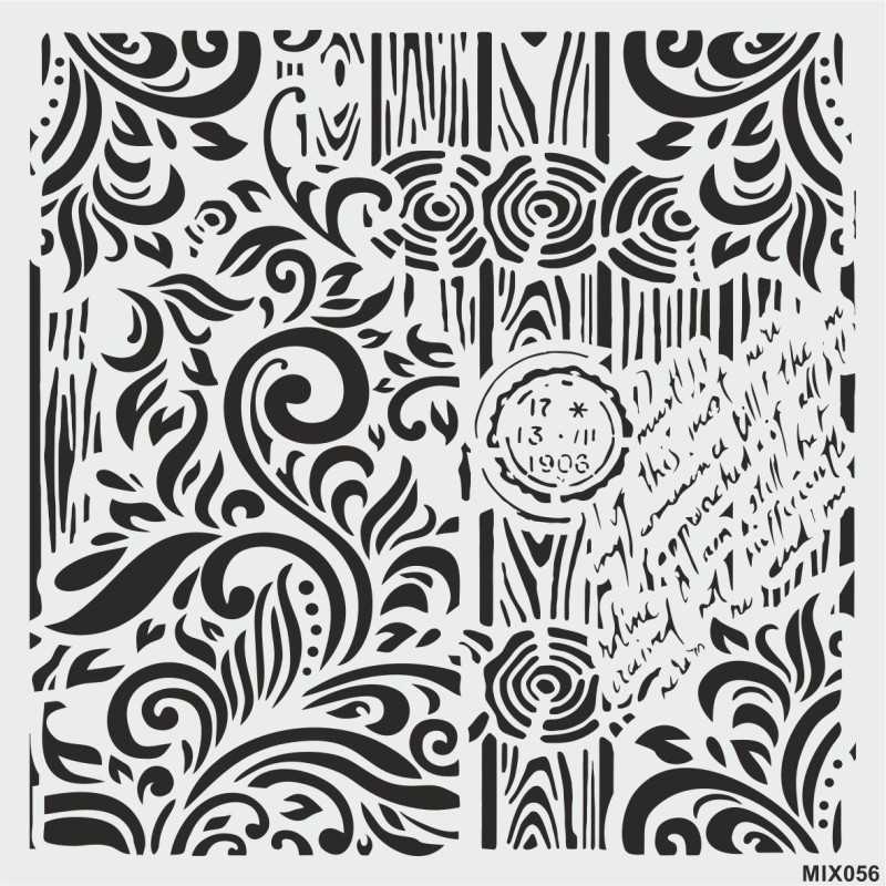 Στένσιλ DECO-STAR 40X40 HD016B