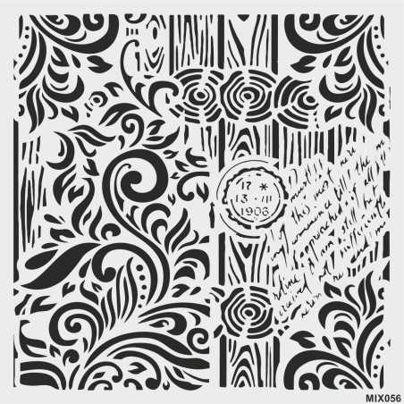 Στένσιλ DECO-STAR 40X40 HD016B