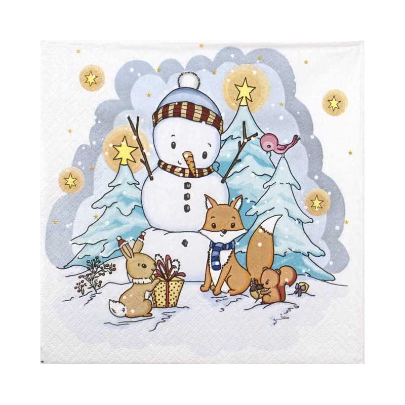 Χαρτοπετσέτα για decoupage 33X33 HOME FASHION 611816