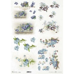 Ριζόχαρτο decoupage ITD 29,5 X 42 R0095L