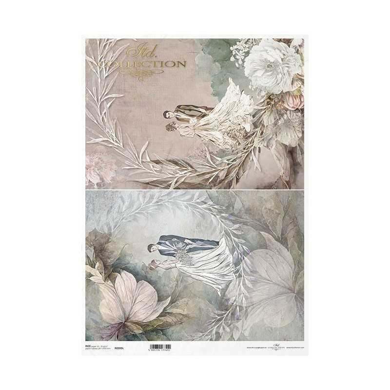 Ριζόχαρτο decoupage ITD 29,5 X 42 R0095L
