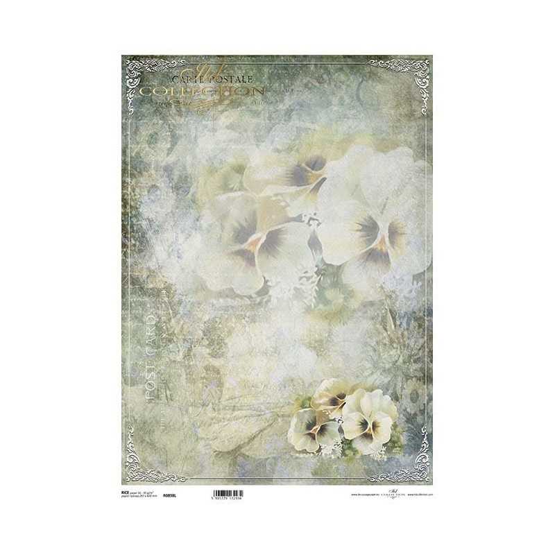 Ριζόχαρτο decoupage ITD 29,5 X 42 R0095L