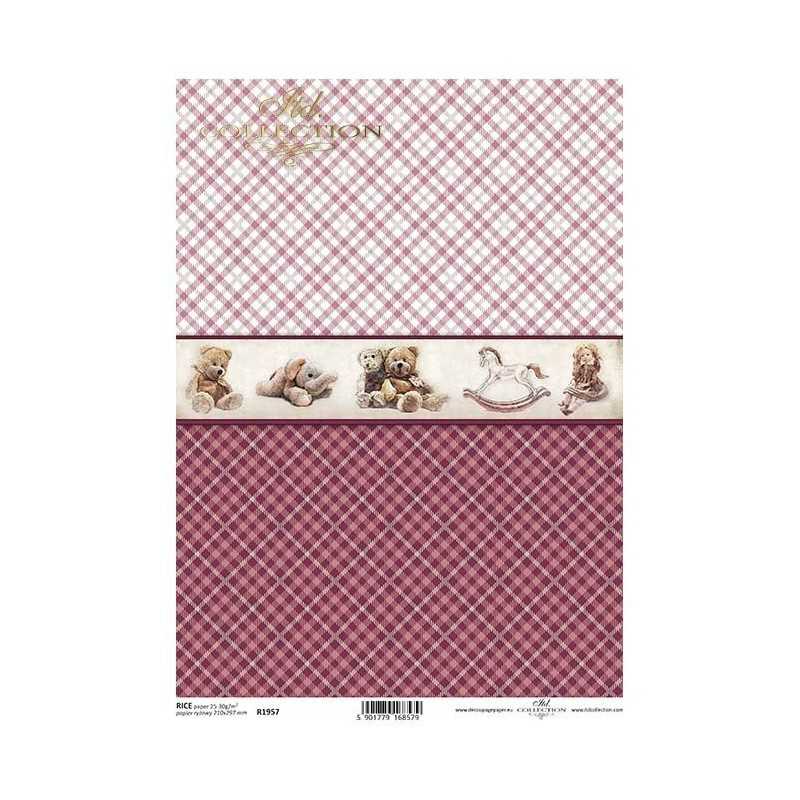 Ριζόχαρτο decoupage ITD 21x30 R1198
