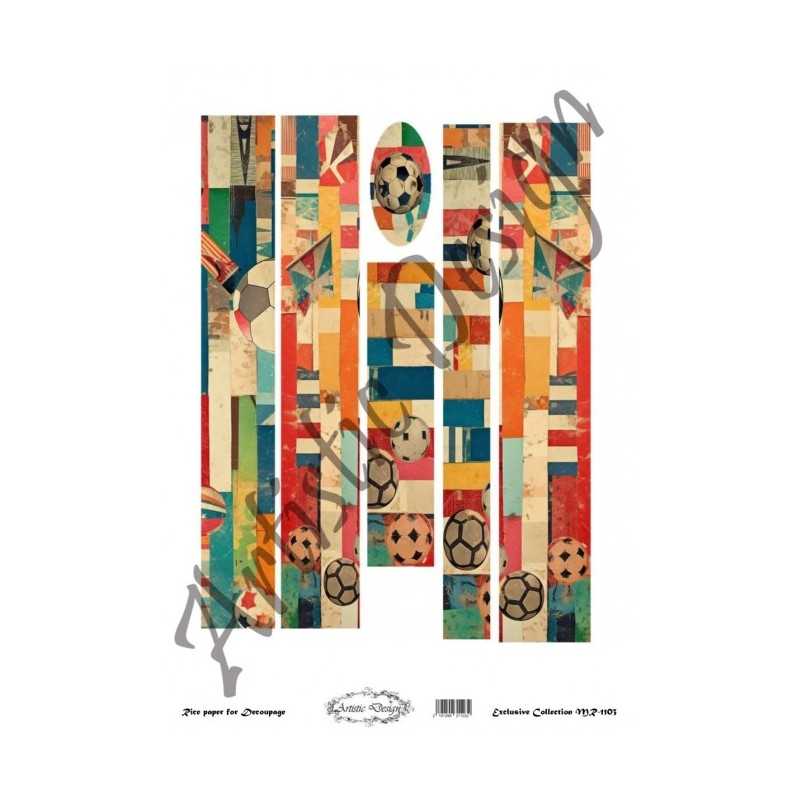 Ριζόχαρτο Decoupage  Artistic Design A3 MR-1103