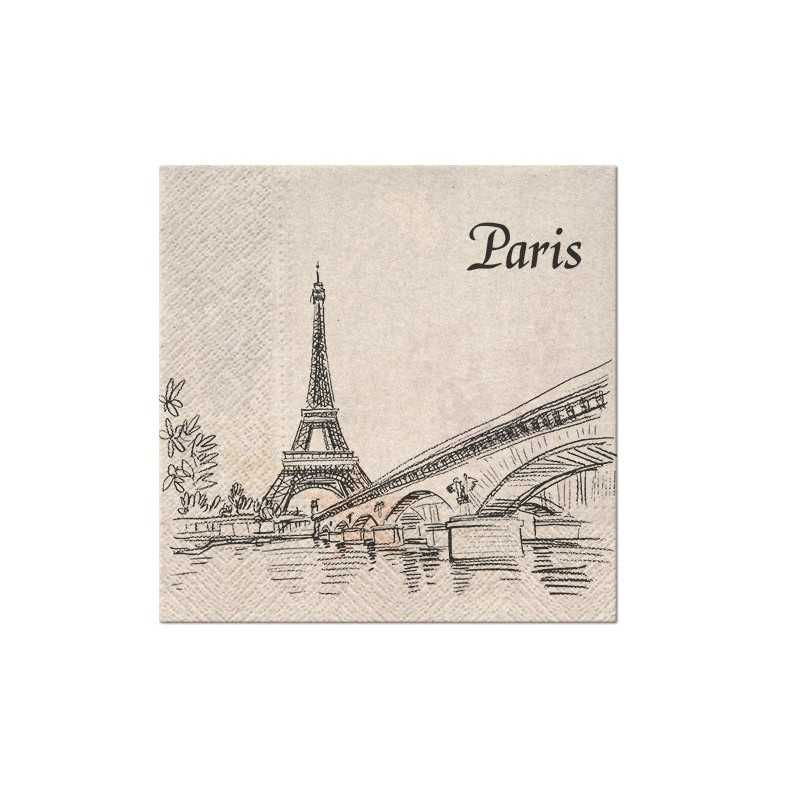 Χαρτοπετσέτα για decoupage 33X33 PAW SDLE032500